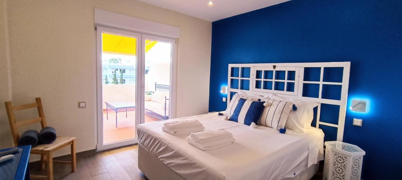 Blue & Yellow Penthouse With Terrace At Balaia Mar アルブフェイラ エクステリア 写真