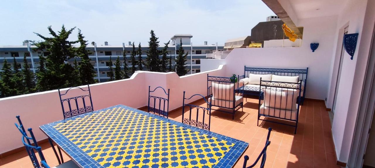 Blue & Yellow Penthouse With Terrace At Balaia Mar アルブフェイラ エクステリア 写真