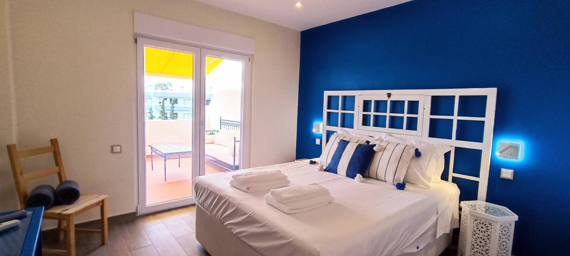 Blue & Yellow Penthouse With Terrace At Balaia Mar アルブフェイラ エクステリア 写真