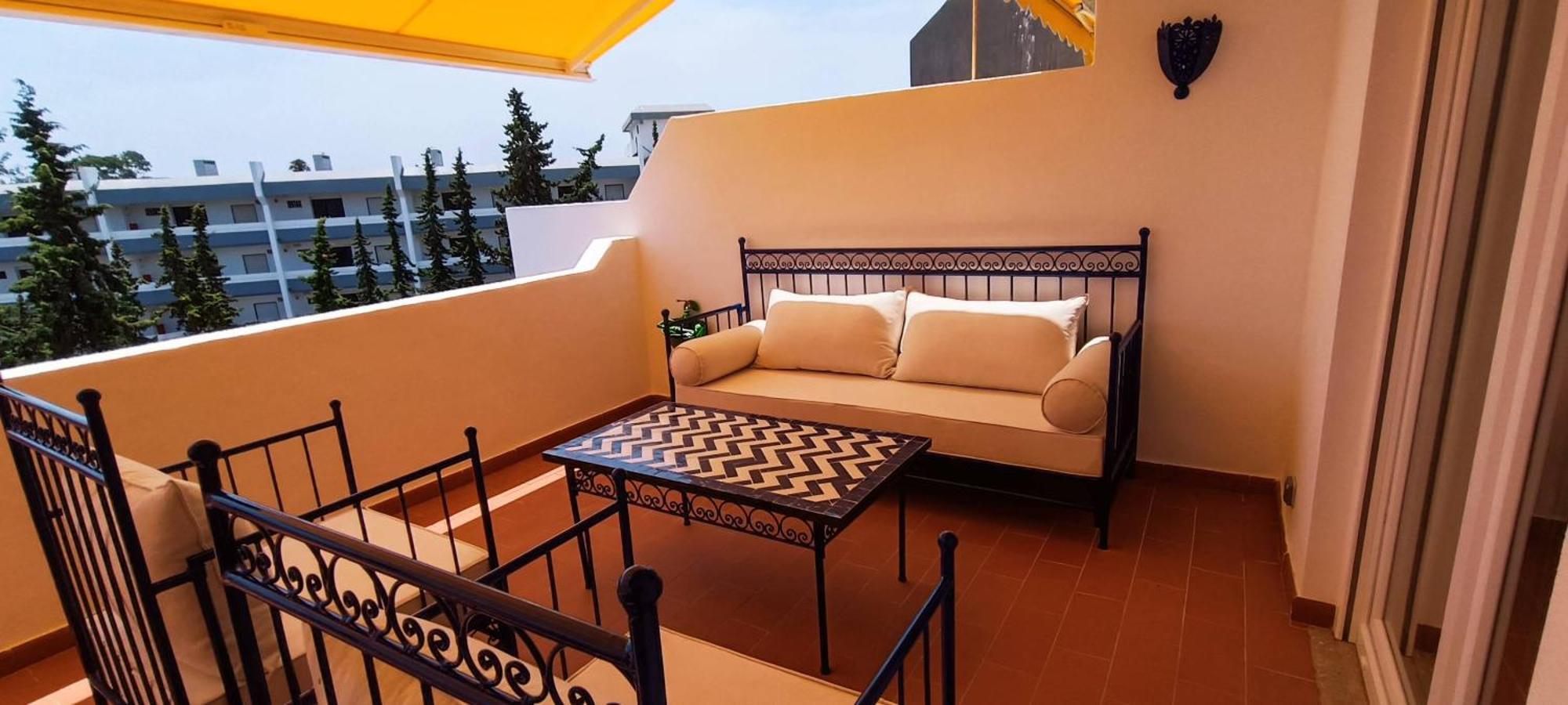 Blue & Yellow Penthouse With Terrace At Balaia Mar アルブフェイラ エクステリア 写真